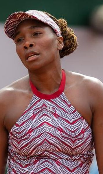 Roland Garros: Venus Williams, eliminată în primul tur de Qiang Wang (91 WTA)