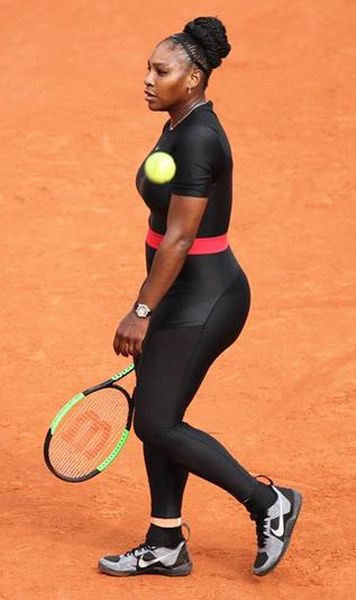 VIDEO Serena Williams, echipamentul și viteza de joc - Americanca este în turul doi la Roland Garros