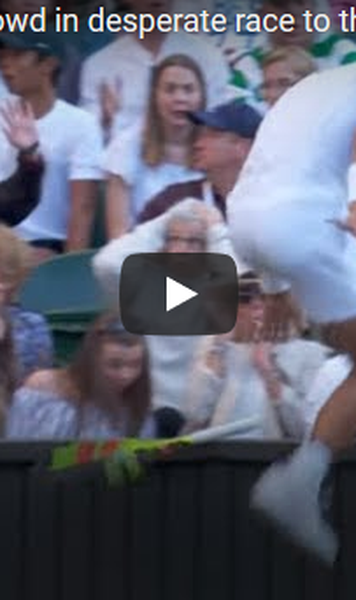 ​VIDEO Faza zilei la Wimbledon: Rafael Nadal, ce ai cu spectatorii?