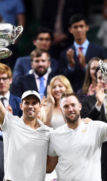 Wimbledon: Mike Bryan și Jack Sock au câştigat proba de dublu