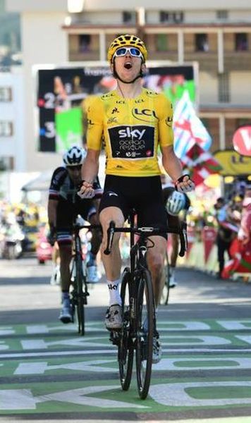 Turul Franței: Geraint Thomas, învingător pe Alpe D'Huez - Al doilea succes consecutiv pentru rutierul de la Sky