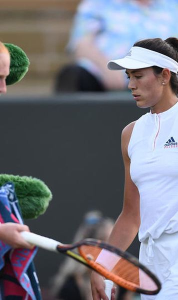 Garbine Muguruza după eliminarea de la Wimbledon: "A jucat cu adevărat strălucitor. Nivelul meu de joc nu a fost cel aşteptat"