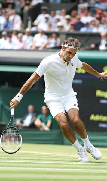 Wimbledon: Cu un meci mai aproape de obiectiv - Roger Federer, în sferturi la All England Club