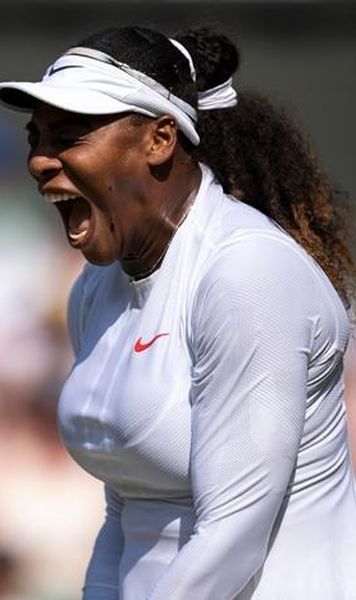 Wimbledon: Serena Williams, în semifinale - Ținută în șah de Camila Giorgi doar un set