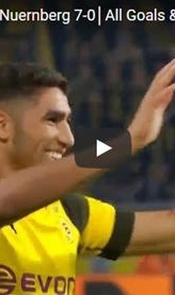 VIDEO Festival de goluri: Dortmund - Nurnberg 7-0