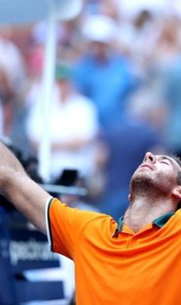 ​VIDEO US Open: Juan Martin del Potro s-a impus în întâlnirea giganților și s-a calificat în semifinale