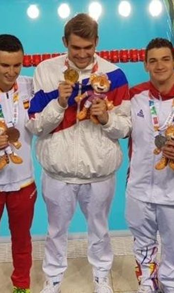 ​JO Tineret: Daniel Cristian Martin, medaliat cu argint la 200 m spate