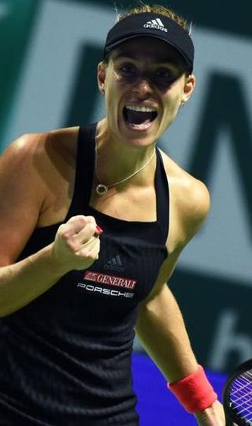 ​Turneul Campioanelor: Angelique Kerber, victorie cu Naomi Osaka - Ofensiva niponă, învinsă de zidul german