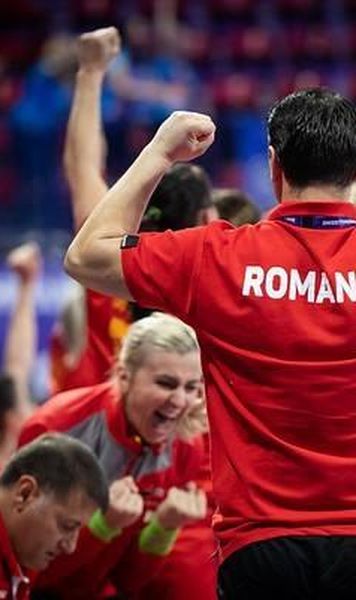 VIDEO CE Handbal (f): România vs Spania 27-25/ "Tricolorele" revin de la o diferență de cinci goluri și mai au nevoie de un punct pentru calificarea în semifinale