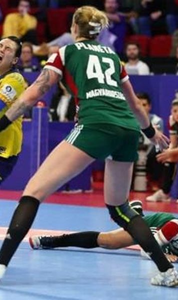 CE Handbal (f): România vs Ungaria 29-31/ Calificarea în semifinale, la mâna Olandei - Am pierdut-o pe Cristina Neagu, accidentată la genunchi