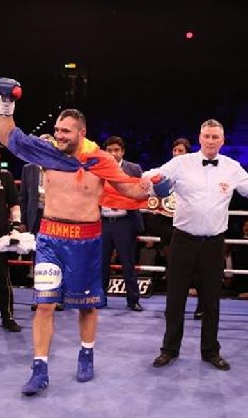 ​Box: Cristian Ciocan a câştigat titlul WBO European la categoria grea