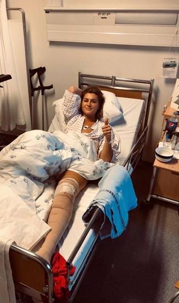 Interul Amanda Kurtovic, de la CSM Bucureşti, operată după ruptura de ligamente; urmează Cristina Neagu