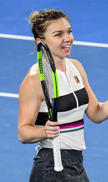 VIDEO Simona Halep, antrenament alături de Thierry Van Cleemput - Presa speculează că va fi noul antrenor al liderului mondial