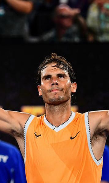 VIDEO Australian Open: Rafael Nadal, încă o victorie fără set cedat - Ibericul s-a calificat în sferturi; Grigor Dimitrov, eliminat de Frances Tiafoe