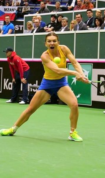 ​Cronică de la fața locului: Magiciana - Simona Halep, jobenul și cele două puncte aduse României