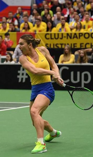 Simona Halep, votată de fani MVP-ul întâlnirilor de FedCup de săptămâna trecută