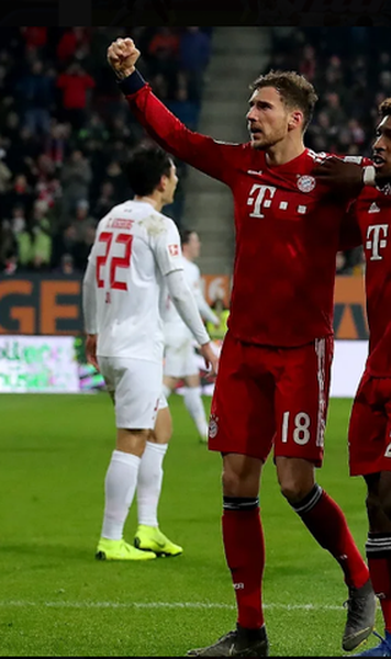 VIDEO Augsburg - Bayern Munchen 2-3 / Campioana a fost condusă de două ori - "Dublă" și pasă de gol pentru Coman