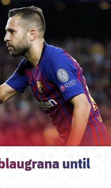 OFICIAL: Jordi Alba și-a prelungit contractul cu FC Barcelona până în 2024