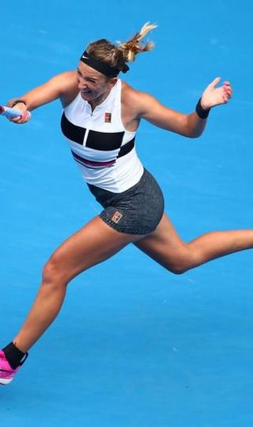 VIDEO WTA Miami: Debut cu victorie pentru Victoria Azarenka (succes în trei seturi cu Dominika Cibulkova)