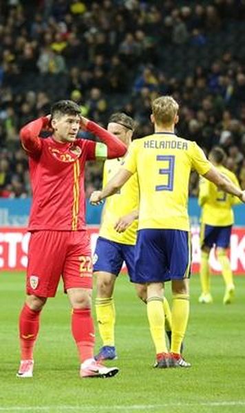 Euro 2020, preliminarii: Suedia vs România 2-1 / Erorile din apărare, fatale pentru "tricolori"