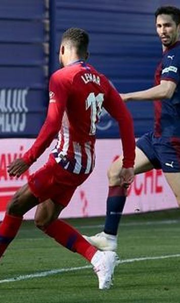 ​VIDEO La Liga: Eibar vs Atletico Madrid 0-1 / Lemar a înscris în minutul 85