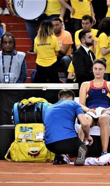 Irina Begu, în lacrimi după eliminarea din FedCup: "Îi mulţumim Simonei pentru dăruirea ei"