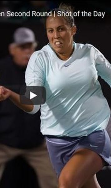 ​VIDEO Madison Keys, lovitura zilei: Arta improvizației, slice-ul și reflexele foarte bune de la fileu