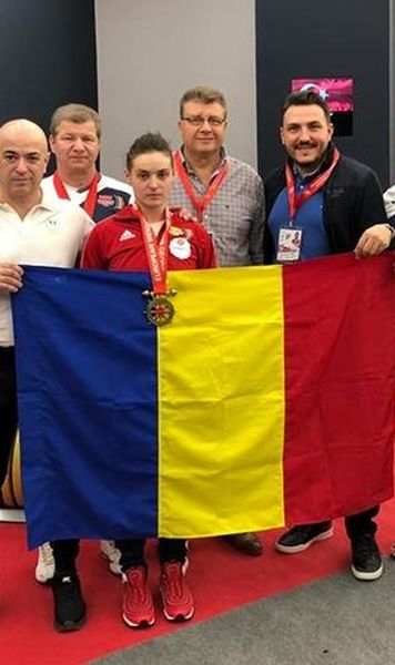 CE Haltere: Sorina Hulpan, medalie de bronz la stilul aruncat, categoria 59 kg