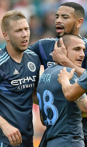 VIDEO MLS: Mitriţă a adus un punct pentru New York City FC, prin golul marcat cu Chicago Fire - Românul a fost desemnat omul  meciului