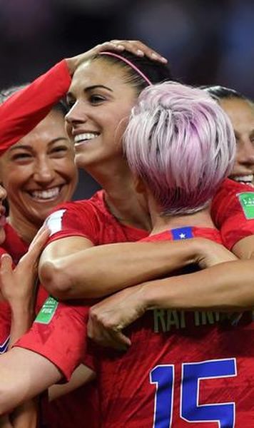 VIDEO CM fotbal feminin: SUA a învins Thailanda cu 13-0, scor record în istoria competiţiei / Alex Morgan a marcat de cinci ori