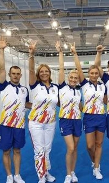 ​Jocurile Europene: România, medalie de bronz în proba de grup, la gimnastică aerobică