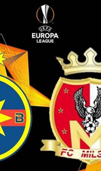 Europa League: FCSB vs Milsami Orhei 2-0 / "Dubla" lui Florin Tănase