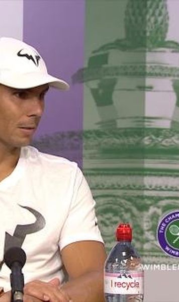 Rafael Nadal, despre Roger Federer: "A jucat mai bine, dar nu am terminat încă"