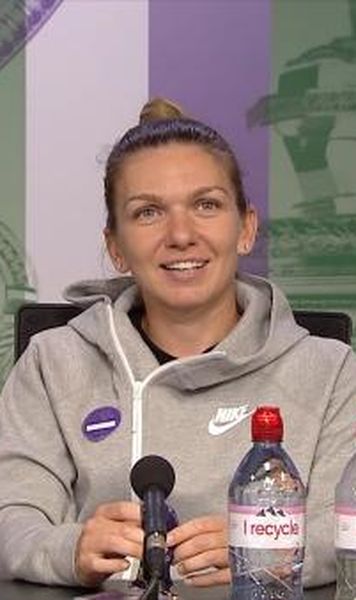 VIDEO Simona Halep: "Picioarele mi s-au înmuiat după ce am câştigat ultimul punct. Habar nu aveam cum să reacţionez"