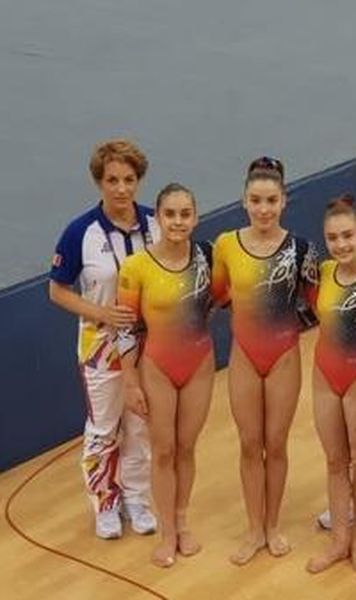 FOTE 2019: Echipa feminină de gimnastică a României, medaliată cu argint / "Tricolorii" au adunat șase medalii la Baku