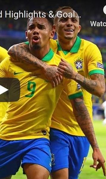 VIDEO Brazilia, în finala Copei America după 2-0 contra Argentinei