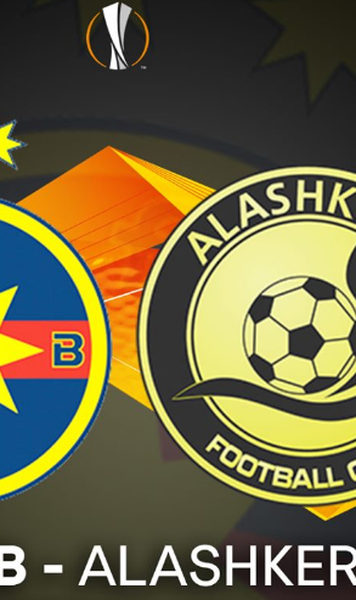 FCSB vs Alashkert 2-3 / Vicecampioana României, calificare chinuită în turul trei preliminar (5-3 la general)