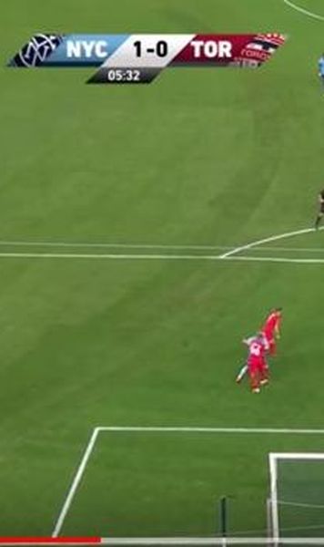 VIDEO Alexandru Mitriță, încă un gol spectaculos pentru New York City în MLS