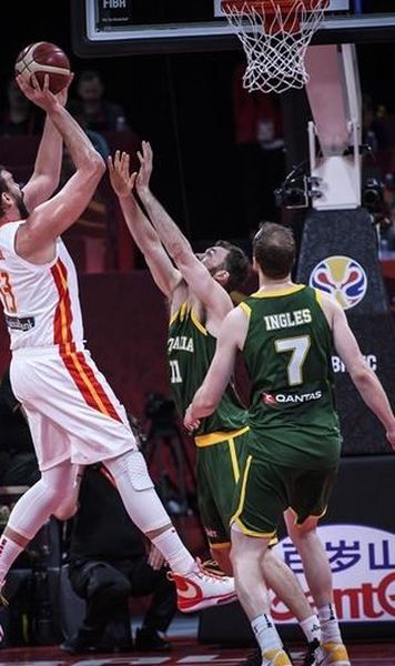 VIDEO CM Baschet (m): Spania, în marea finală (95-88 contra Australiei)