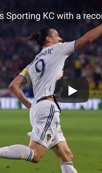 VIDEO Zlatan Ibrahimovic, trei goluri în victoria lui Galaxy cu Kansas City (7-2)