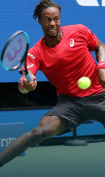 Gael Monfils, învins de Berrettini după ce a salvat patru mingi de meci: "Am dat totul. Am servit rău, dar am jucat cu inima"