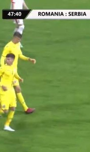 VIDEO CE U19, preliminarii: România a remizat cu Serbia, scor 1-1