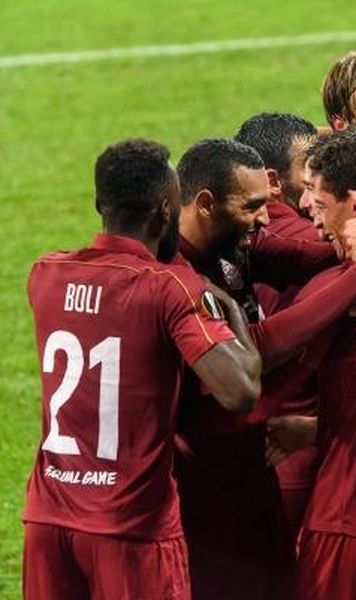 Europa League: CFR Cluj vs Rennes 1-0 / Rondon și Arlauskis aduc victoria și ardelenii sunt foarte aproape de primăvara europeană