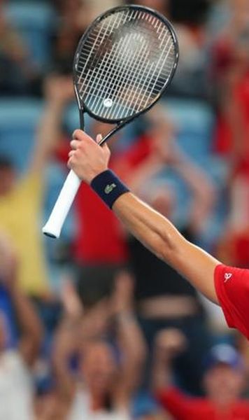 ​VIDEO ATP Cup: Serbia, calificare spectaculoasă în marea finală: 3-0 contra Rusiei