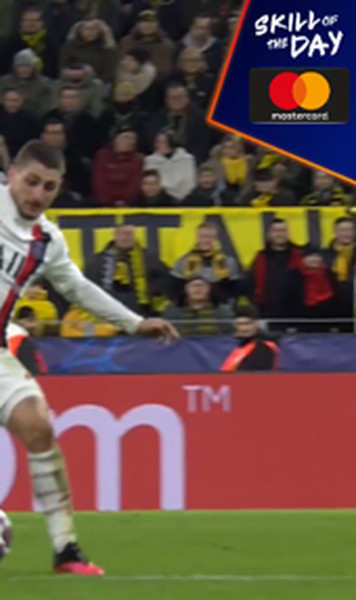 VIDEO Jadon Sancho, faza serii în Champions League - Cum l-a ridiculizat pe Verratti