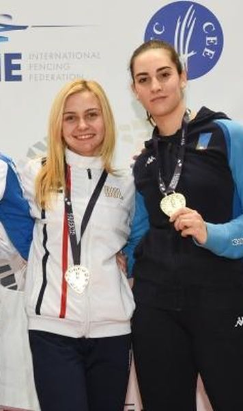 Scrimă: Sabrera Ilinca Pantiş, medaliată cu bronz la Europenele de juniori din Croaţia