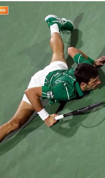 VIDEO Cum se vede tenisul din mâinile liderului mondial