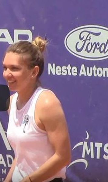 VIDEO Cu cine s-a antrenant Simona Halep - Darren Cahill o supervizează cu ajutorul unui soft
