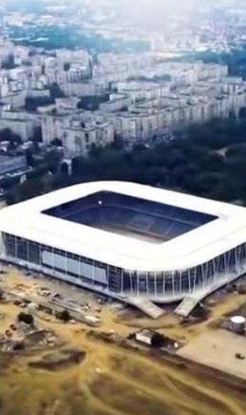 VIDEO O bijuterie de stadion - Arena din Ghencea, imagini spectaculoase