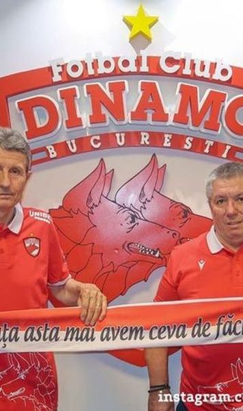 ​Liga 1: Gheorghe Mulţescu şi Cornel Ţălnar rămân la Dinamo